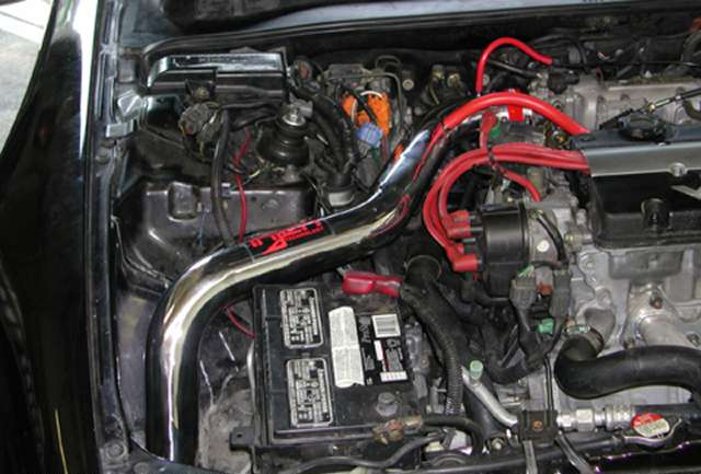 Honda prelude cold air intake installation #4