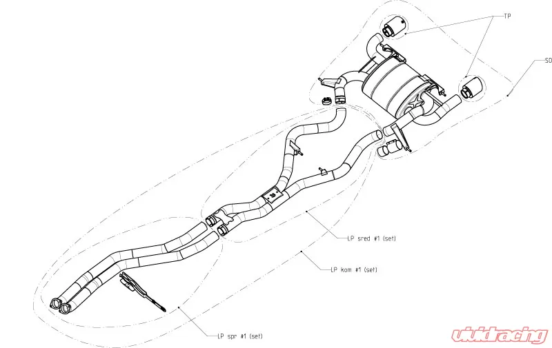 Bmw exhaust system diagram #3