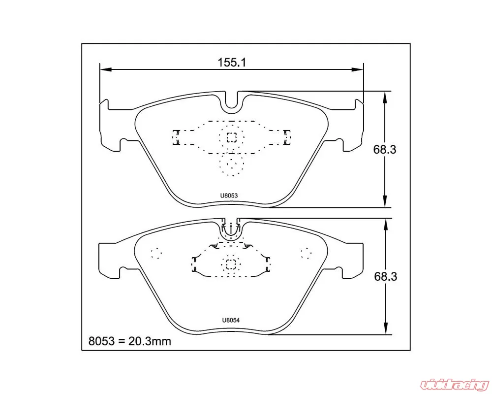 Pagid brake pads bmw e90