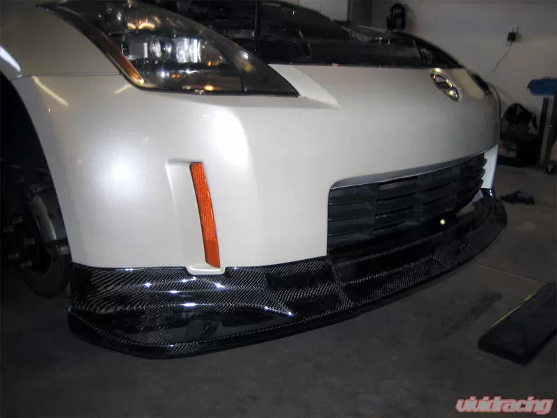 Nissan 350z carbon fiber front lip #2
