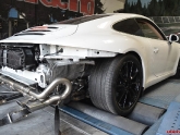 Porsche 991 Carrera with Performance Headers, 2nd Bypass Pipes, Center X Pipe Exhaust