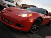 Corvette with HRE P40SC Satin Charcoal 20x10.5 20x13