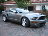 Ford Mustang with Work Wheels