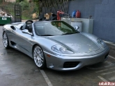 Ferrari 360 Spyder with 19x8.5