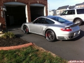 Hre 843r Wheels Satin Charcoal 20x9 20x12 Porsche 997tt