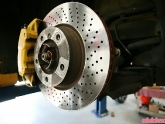 Brembo Brakes on Porsche 996TT