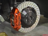 Rear Brembo big brake kit installed