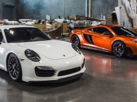 McLaren and Porsche 991 Turbo Vivid Racing-1