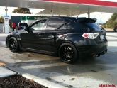 2008 Subaru STI Advan RS-D Wheels 19 inch Michelin