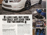 Rides Magazine Featuring Dave Mirra and the VR STI