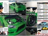 ADDX French Tuning Magazine Features VR EVO X