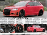 Euro Tuner March 2009 Features VR Audi A3