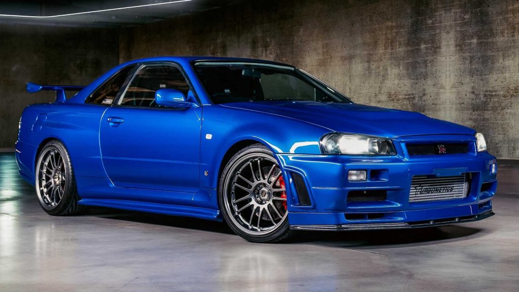 Top 24 Best JDM Cars To Import In 2024 Vivid Racing News   2000 Nissan Skyline R34 Gt R By Kaizo Industries Driven By Paul Walker In Fast And Furious Bonham S Auction 1024x576 