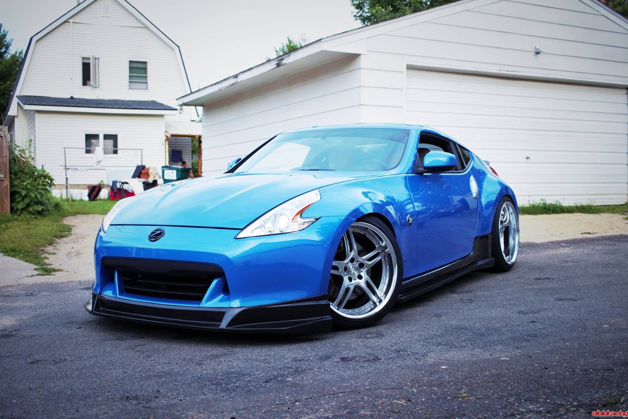 Customers Nissan 370z with some WIDE 20″ Work Durandal DD5.2 Wheels ...