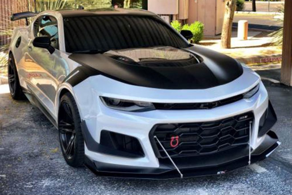 New APR Performance Front Wind Splitter for Chevy Camaro ZL1! - Vivid ...