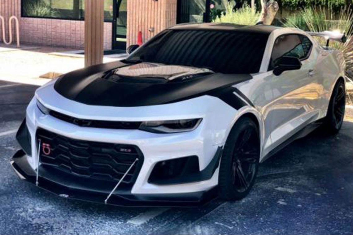 New APR Performance Front Wind Splitter for Chevy Camaro ZL1! - Vivid ...