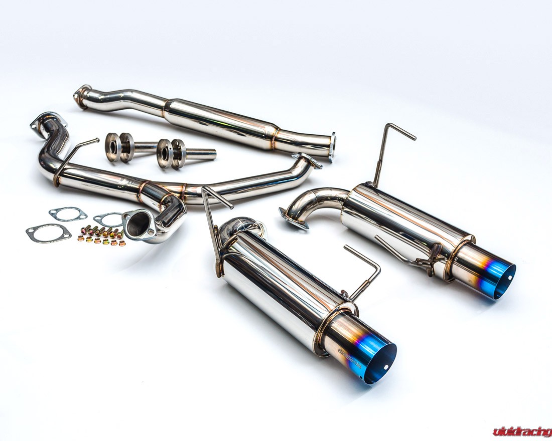 Agency Power Catback Exhaust System With Dual Titanium Tips Subaru