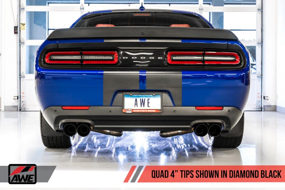 AWE Exhaust Suite For 2015+ 5.7L Dodge Challenger and Charger Now ...