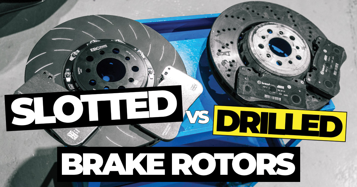 Slotted vs Drilled vs Standard Brake Rotors in 60 Seconds Vivid