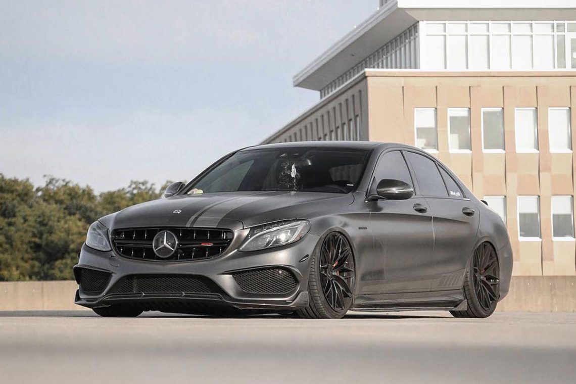 Customer Spotlight: Mercedes C450 on Zito ZF01 Wheels - Vivid Racing News