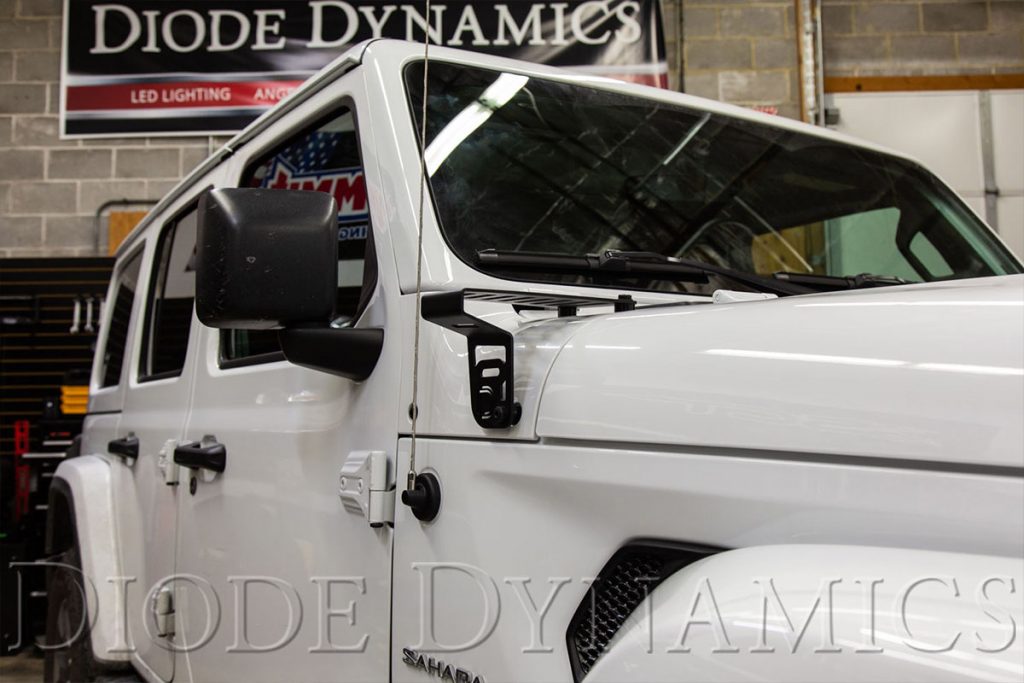 Diode Dynamics SS3 Cowl Mount For Jeep Wrangler JL and Gladiator JT Now ...