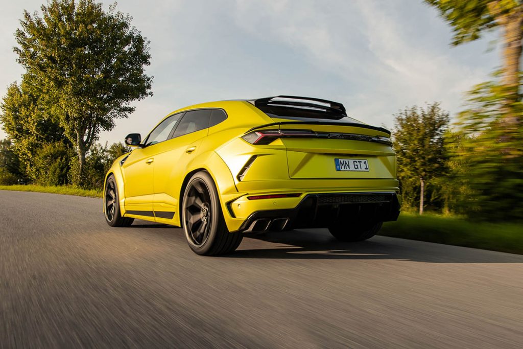 New Novitec Esteso Widebody and Aero Components for Lamborghini Urus ...