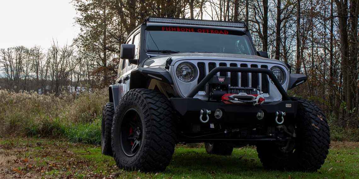 Now Available - Fishbone Off-Road Jeep JL Wrangler Fenders - Vivid ...