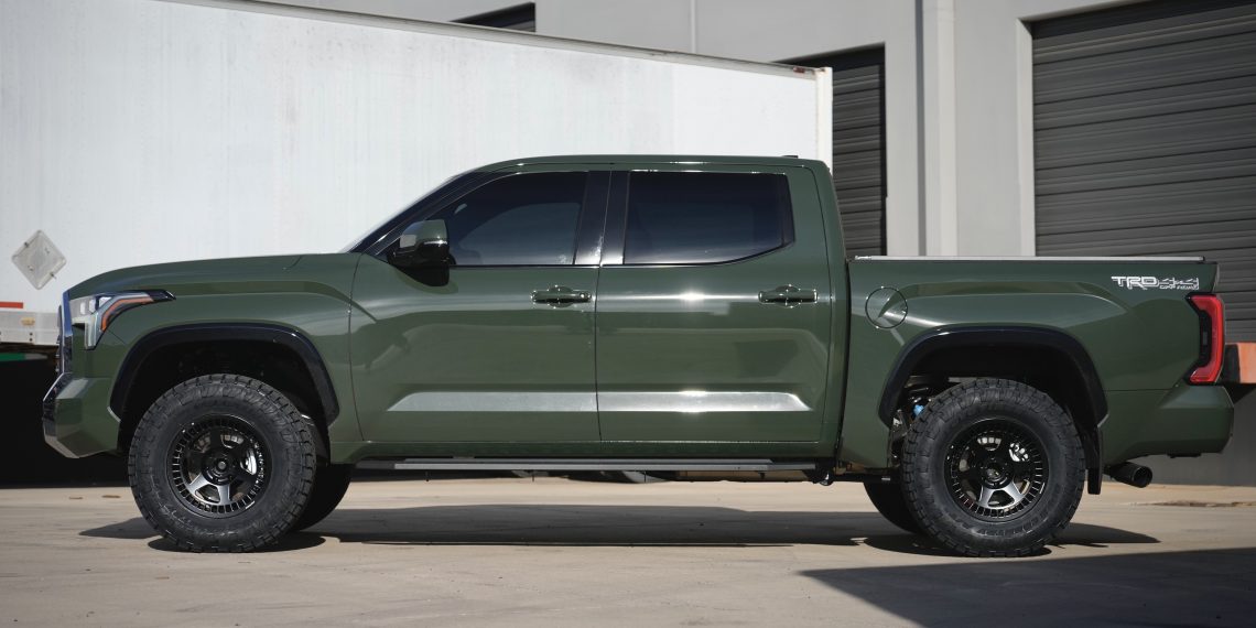 Westcott Designs 2022 Toyota Tundra in Army Green with VR Forged D07 ...