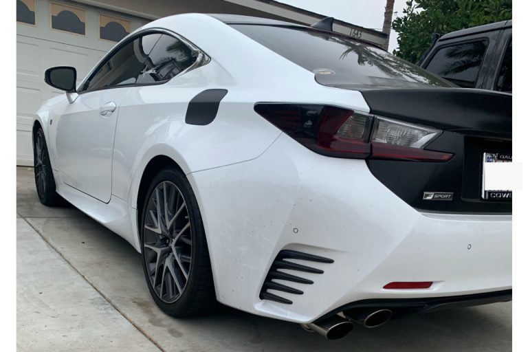 Customer Spotlight: 2017 Lexus RC200t w/ Invidia Mid-Pipe and Axle-Back ...