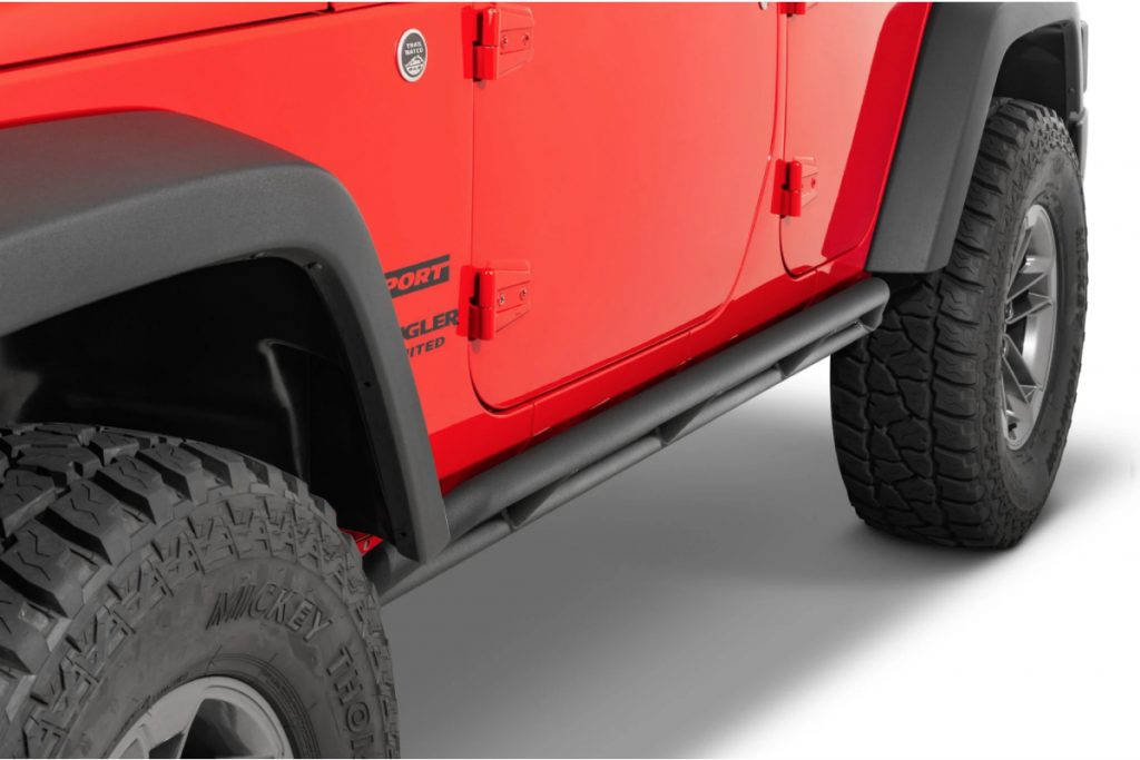 Quadratec Heavy Duty Rocker Guards for ’07-’18 Jeep Wrangler JK 4-Door ...