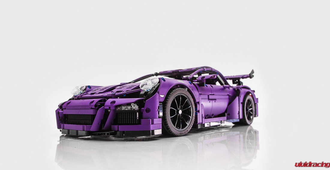 Ultraviolet Blue LEGO Technic Porsche 911 GT3 RS Finally Happens as DIY  Build - autoevolution