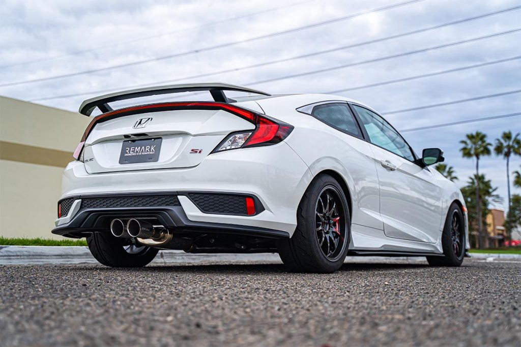 All New Remark Exhaust System For 2017 Civic Si Sedan and Coupe - Vivid ...