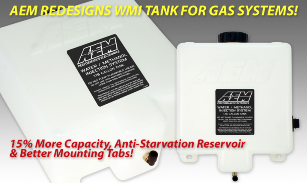 AEM Adds Capacity and Anti-Starvation Reservoir to Water/Methanol ...