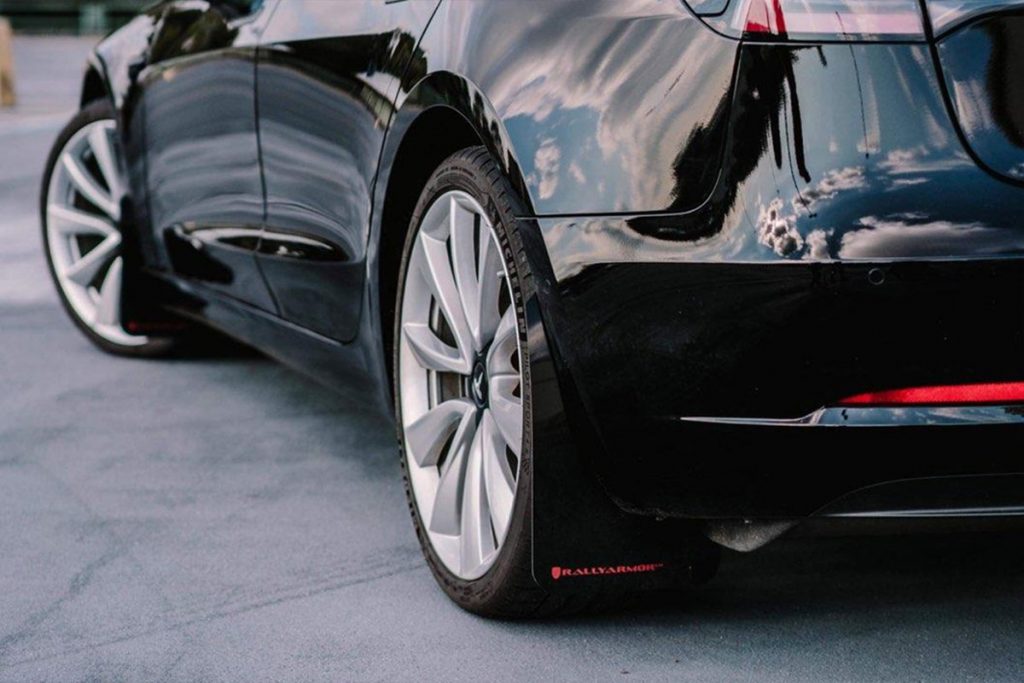 New Release: Rally Armor Mud Flaps for Tesla Model 3 - Vivid Racing News