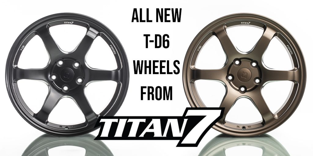 All-New Titan 7 T-D6 Forged Wheels Now Available - Vivid Racing News