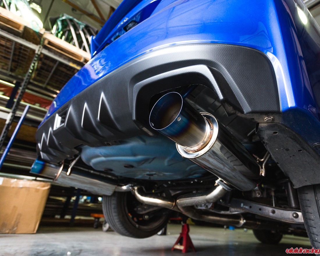 Agency Power Catback Exhaust System With Dual Titanium Tips Subaru