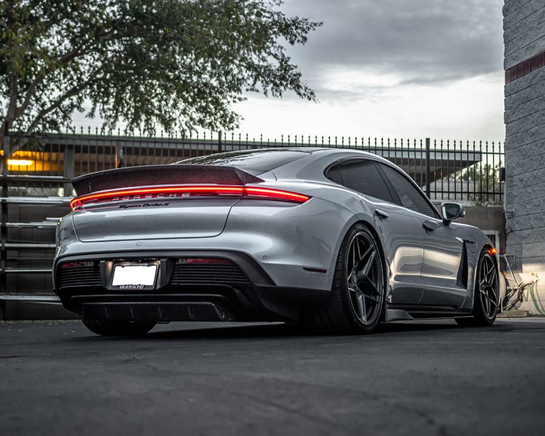 Porsche Taycan Aero Kit - In FORGED Carbon Fiber from VR Aero - Vivid ...