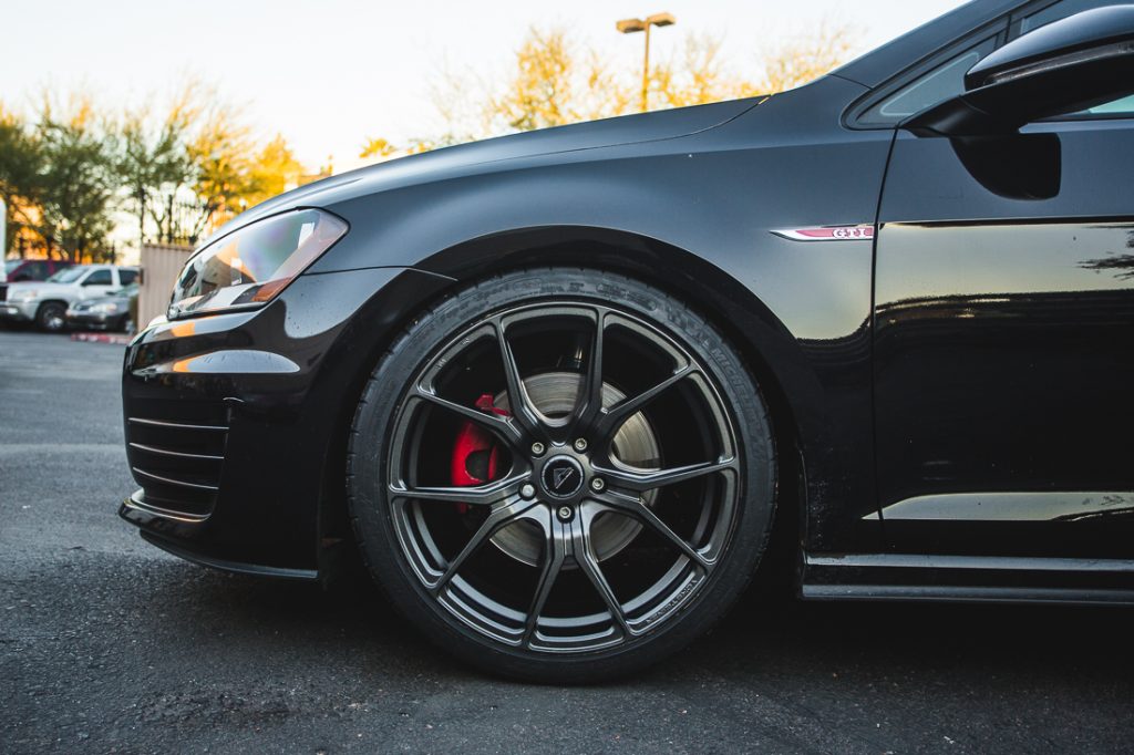 Customer's Volkswagen MK7 GTI on Vorsteiner V-FF 103 Wheels - Vivid ...