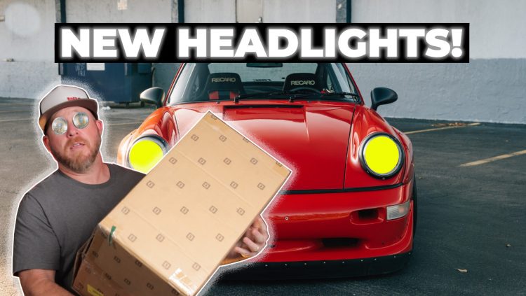 Upgraded Porsche 911 Headlights are SO Easy