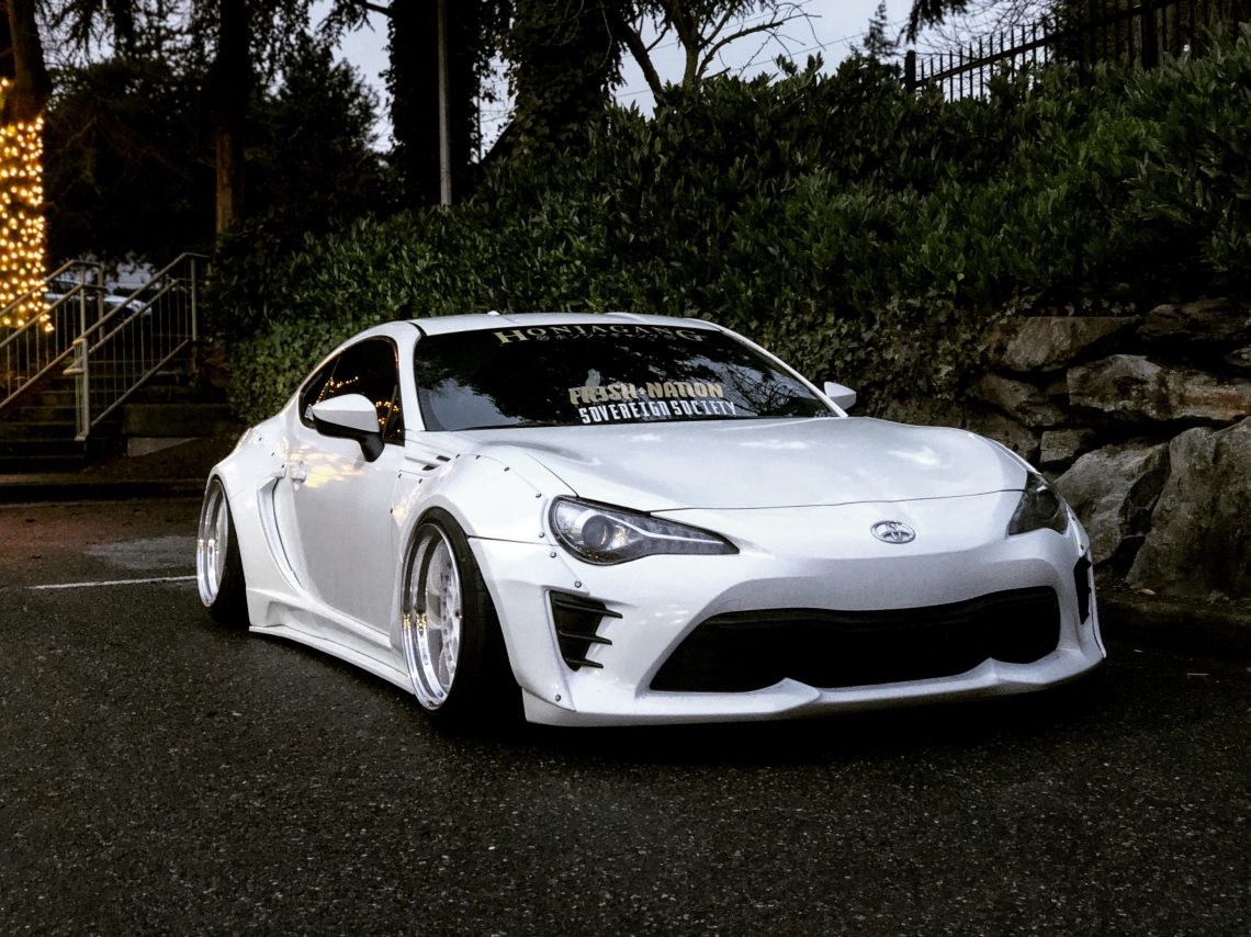 Customer Spotlight: Toyota GT86 Featuring a Rallybacker Widebody Kit ...