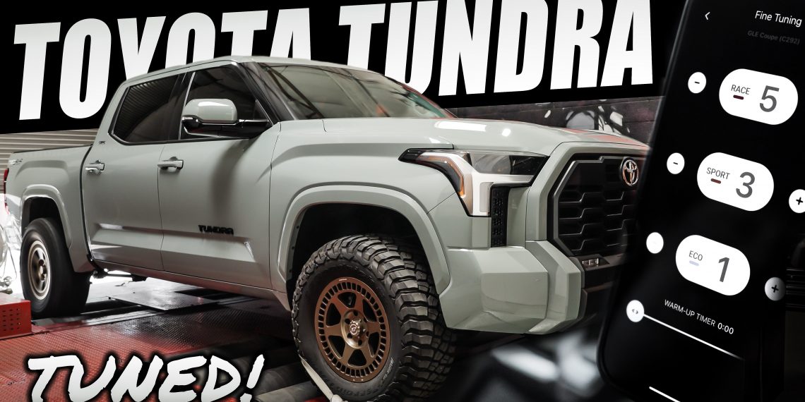 2022 Toyota Tundra Makes Large Power Gains With Simple Tune | Video ...