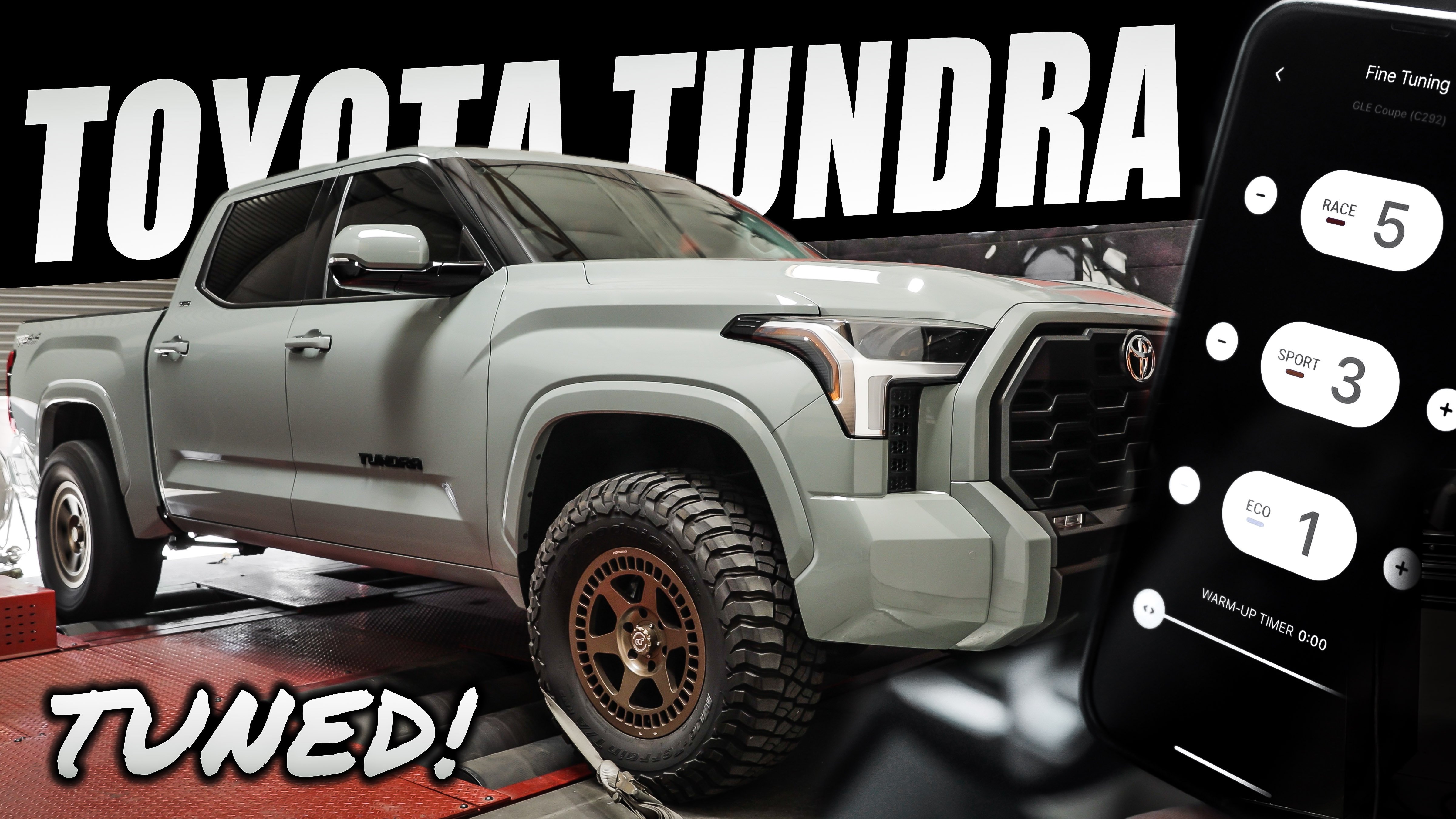 2022 Toyota Tundra Makes Large Power Gains with Simple Tune Video