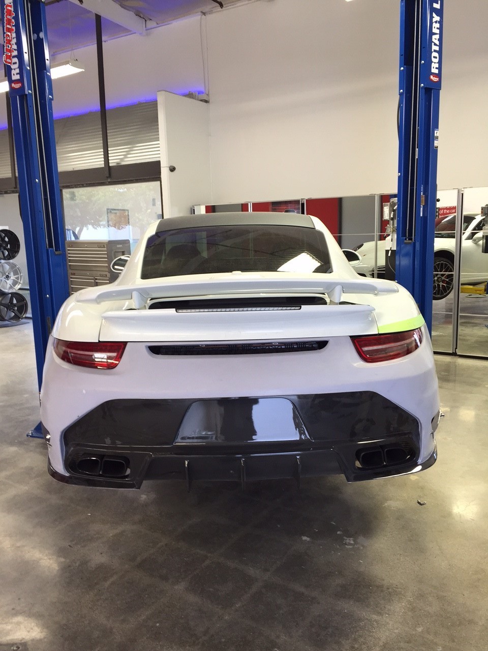 Vorsteiner Porsche 991 Turbo Aero Kit First Pieces Sneak Peak - Vivid ...