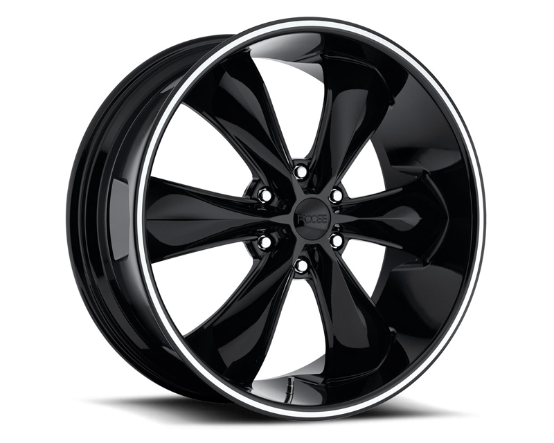 lip gloss brand best world 20x9 6 with Wheel F138 Lip FOOSE Black Gloss Groove 6x127.5 Legend