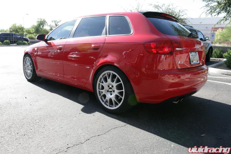 Audi A3 Lowered on H&R with BBS CH Wheels