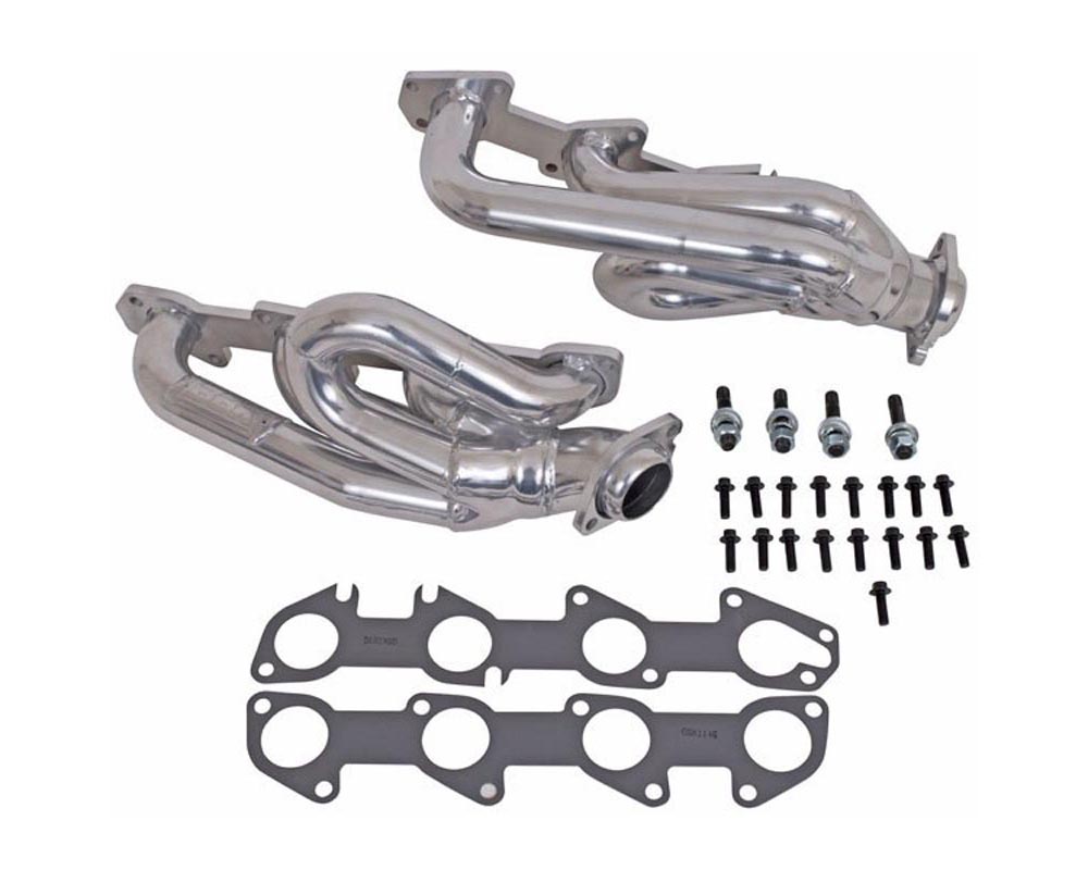 Bbk Performance Parts 2004 2008 Dodge Ram Truck 5 7l Hemi 1 3 4 Shorty Headers Ceramic Dodge 5 7l V8 40090