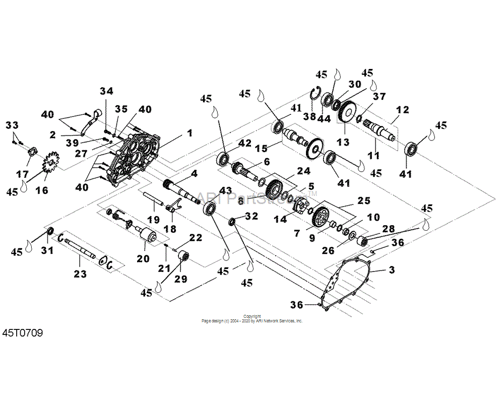 Can-AM OEM Shift Drum Assembly | S24300RB1000