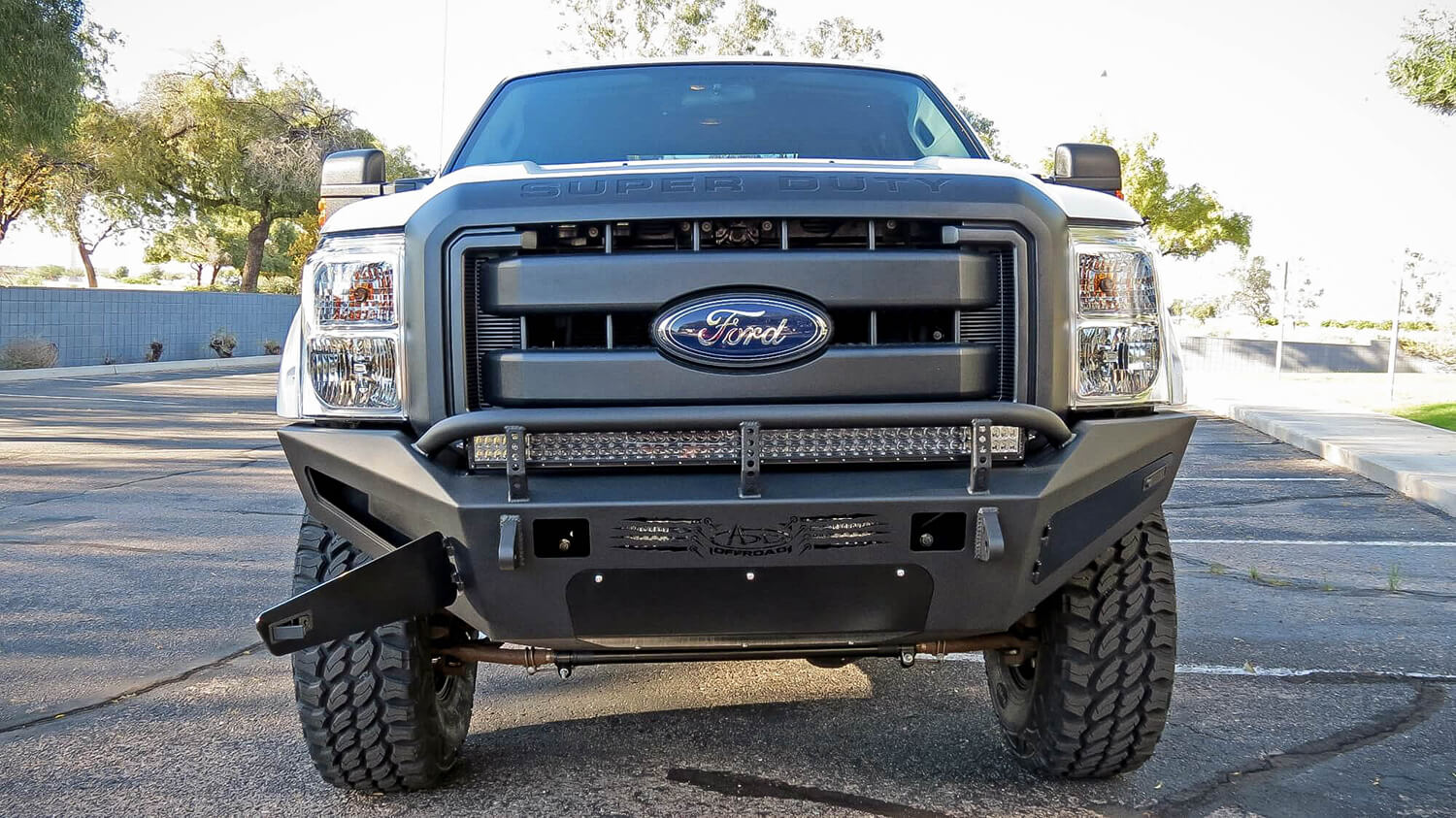 Addictive Desert Design HoneyBadger Front Bumper Ford F250 Super Duty