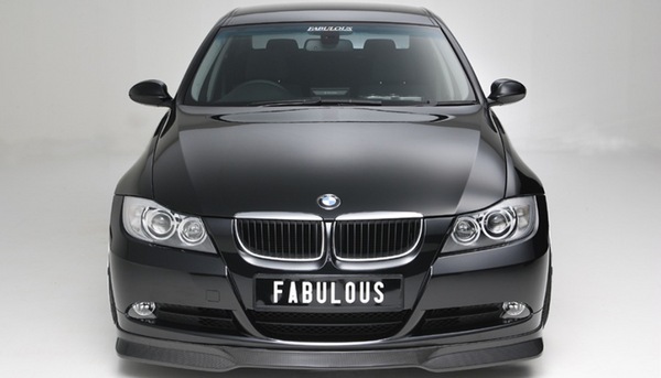 FABULOUS Front Lip Spoiler Carbon BMW 320i E90 Sedan 06-08