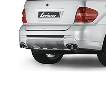 Lorinser Sport Exhaust Mercedes Benz Ml350 Ml500 Ml550 05 08